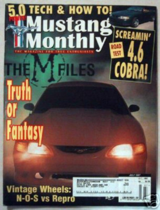 MUSTANG MONTHLY 1997 JULY - NEW COBRA, SALEEN, GT500